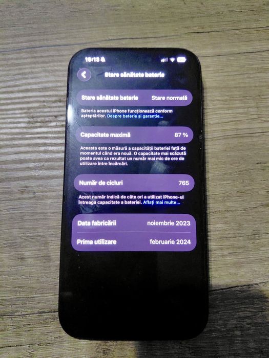 iPhone 15 Pro - 128gb - impecabil