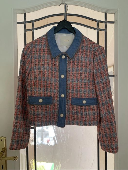 Sacou MAJE Paris original tweed