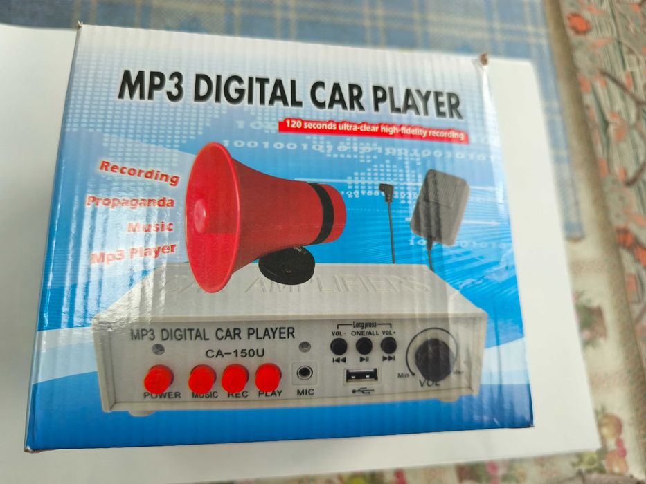 Portavoce auto cu inregistrare