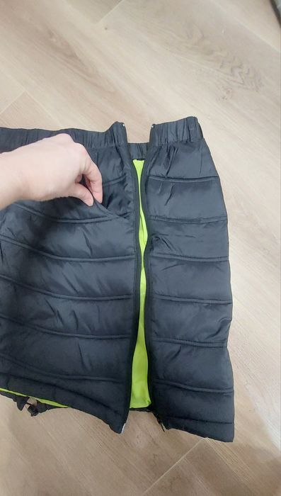 Юбка стеганная теплая