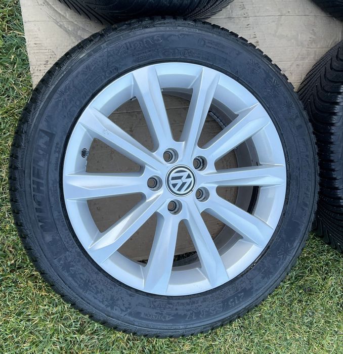 Jante VW 17 Passat B8 215/55R17 Michelin iarna