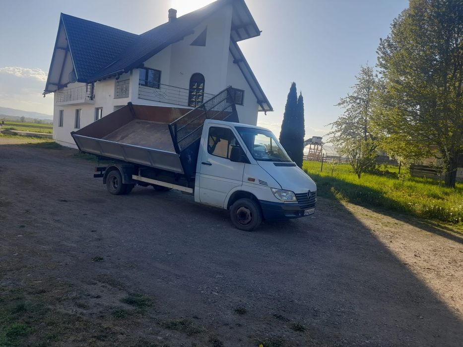 Mercedes sprinter basculabil pe 3 parti