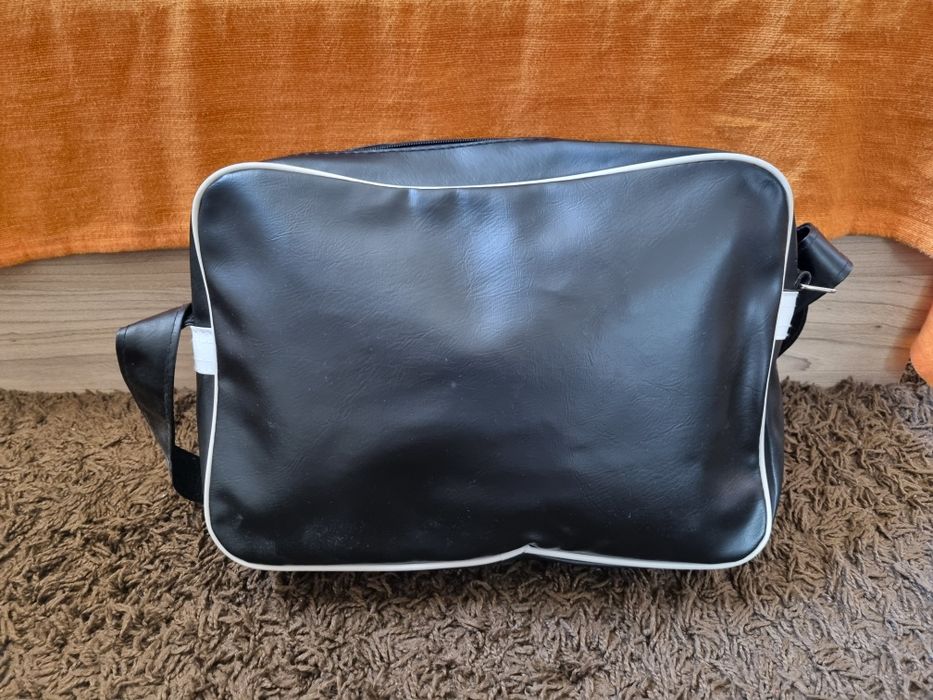 Geanta umar piele mare, neagra Noua