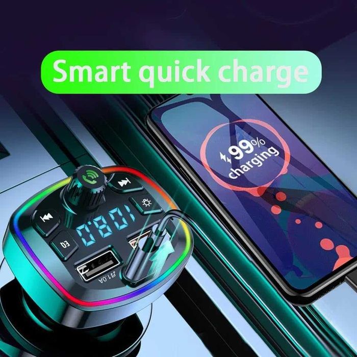 Bluetooth FM предавател за кола