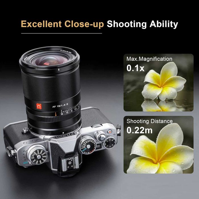 Viltrox AF 13mm f/1.4 STM – Ултраширокоъгълен обектив за Nikon Z-mount