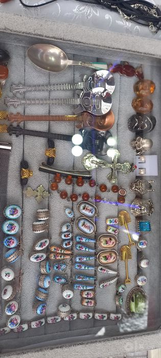Серебрянные и мельхиоровые изделия