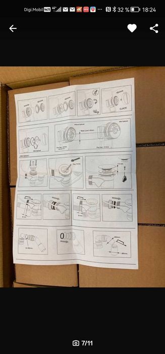 Kit complet scurgere cada