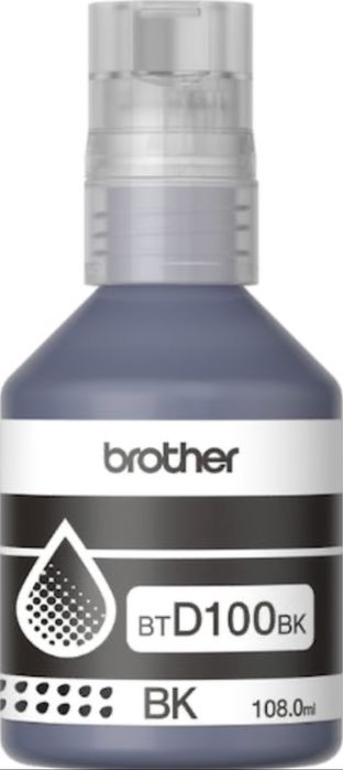 Vand pachet de 2 bucati Brother BTD100BK, Flacon Original Cerneală Black