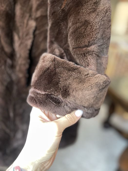 Blana naturala de vizon tuns