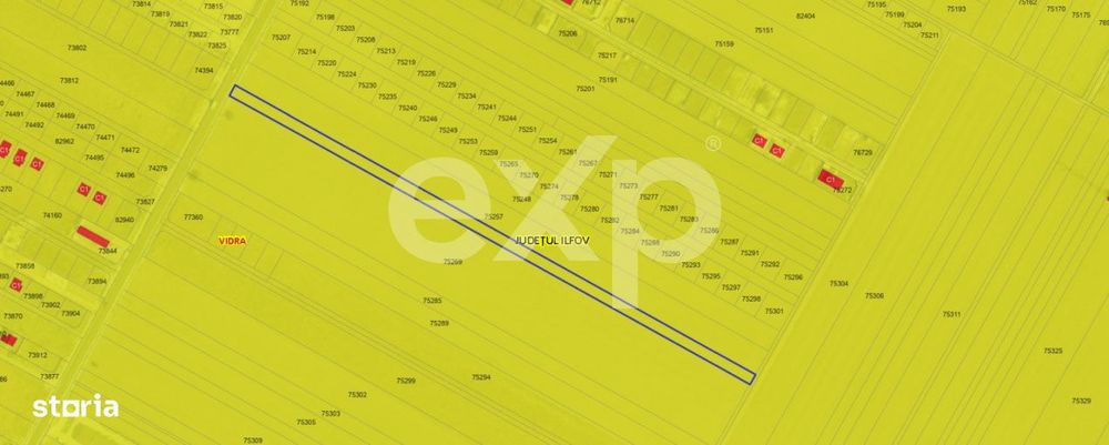 Teren 5.040mp Berceni - Vidra