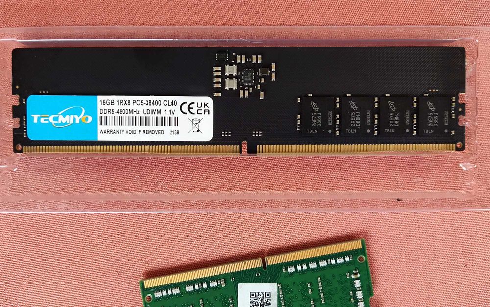 DDR5 - 16GB - 4800MHz CL40