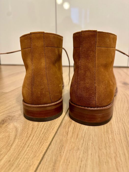 Ghete piele intoarsa Paul Smith