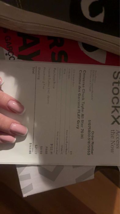 Converse comme des garcons