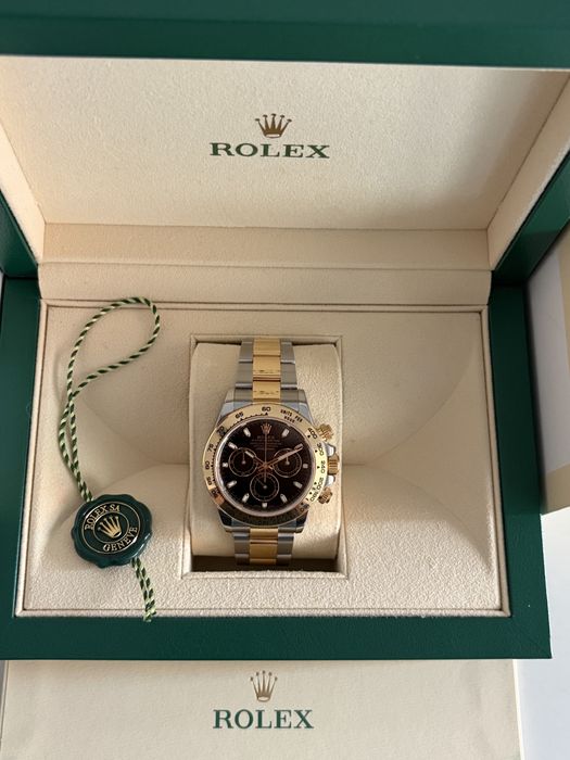 Rolex Daytona Two-Tone Black Dial 40MM FullSet