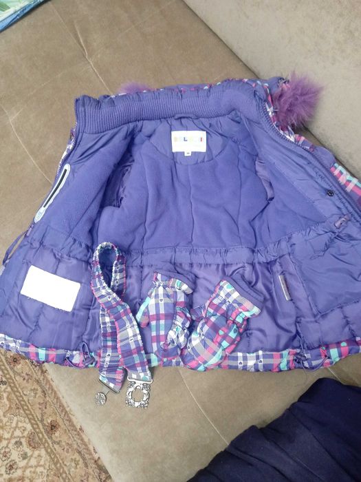 Зимний комбинезон на девочку