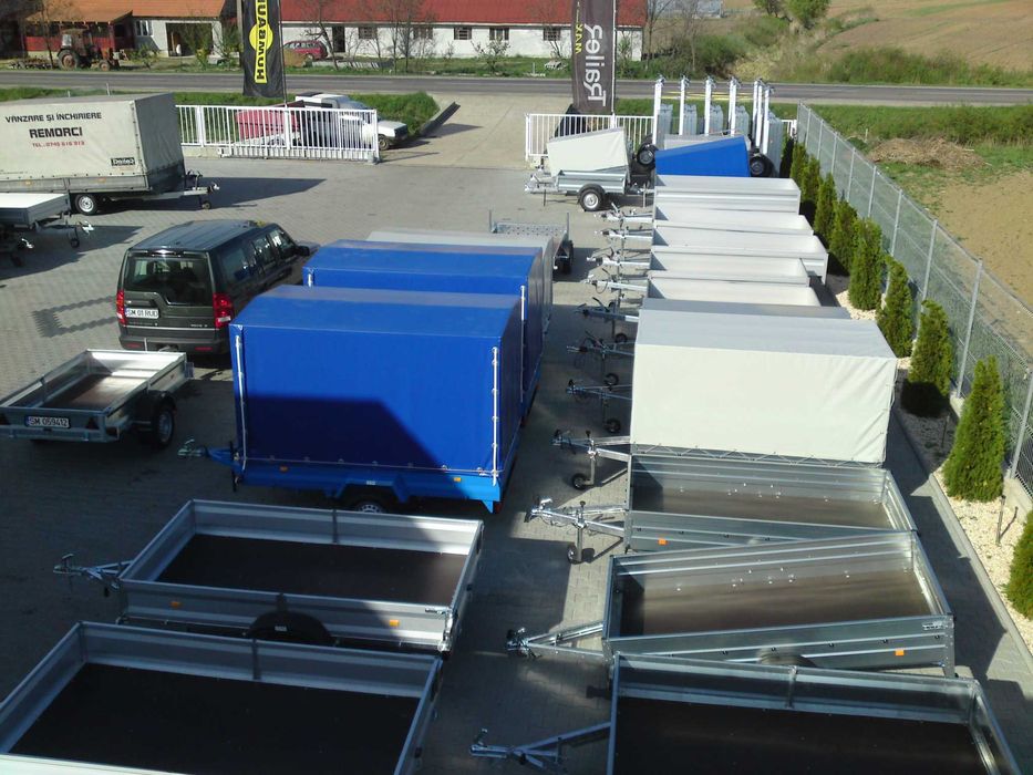 Remorca foi lamelare si amortizor 750kg