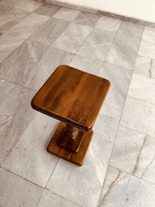 Масивна скандинавска поставка за цвете / странична масичка - Швеция