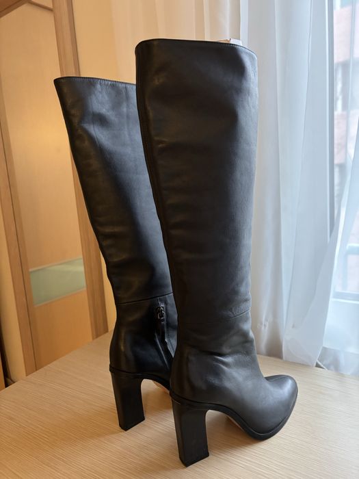 Zara Ботуши естествена кожа