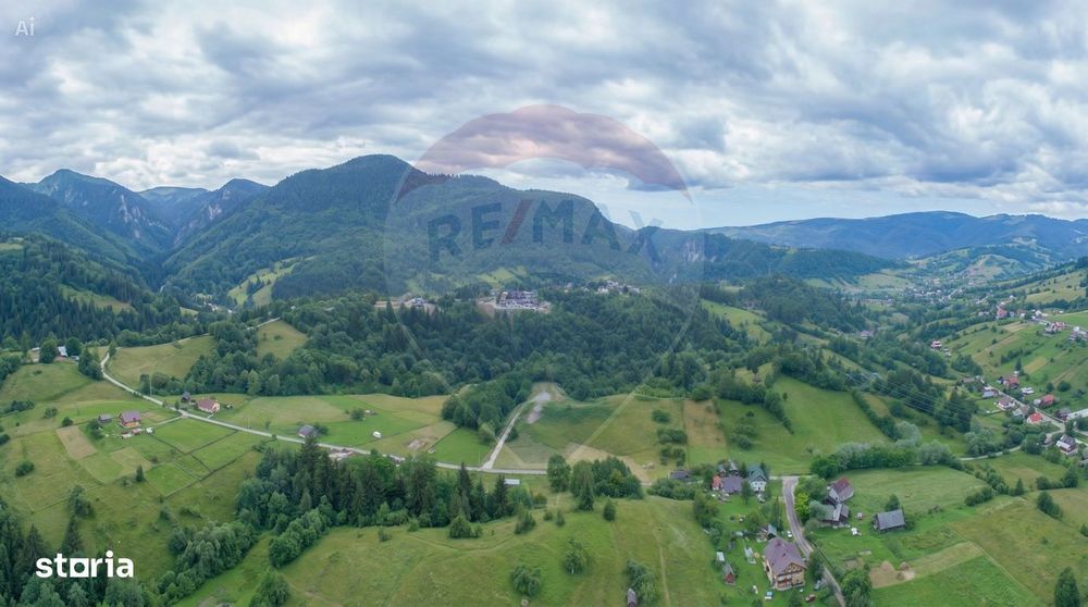 Teren2058mp Dambovicioara la poalele parcului National Piatra Craiului
