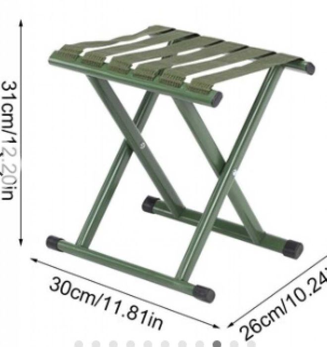 Къмпинг сгъваемо столче – компактно и практично Цена: само 19,90 лв.