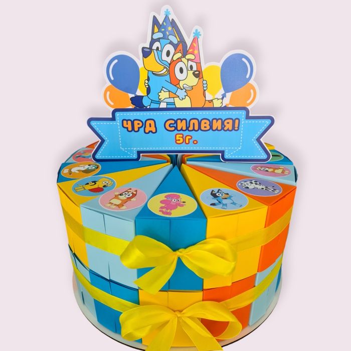 Картонена Торта MINECRAFT