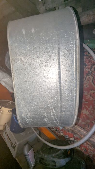 Продам оцинкованная ванна