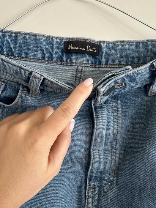 Дънкова пола Massimo Dutti