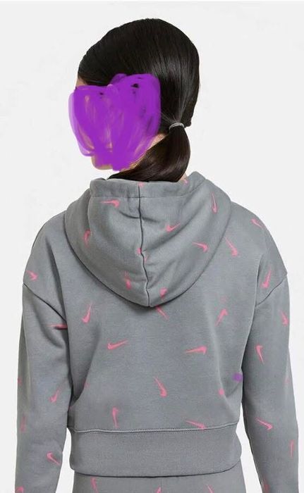 Bluza trening  fata NIKE-marime 10-11 ani, hanorac,nu geaca primavara