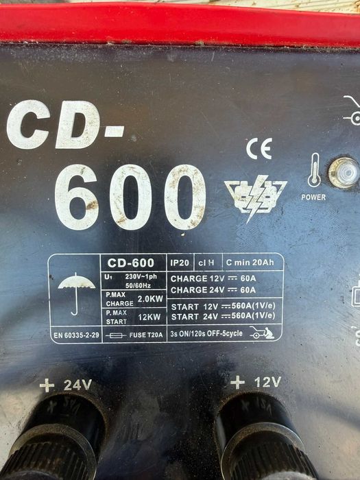 Зарядно стартерно устройство 12/24V