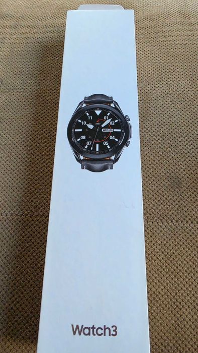 SAMSUNG Galaxy Watch 3 (45mm) – Mystic Black | С титаниева верижка