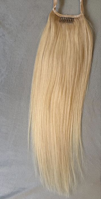 Coada de par natural Russian Hair #24 Blond Miere