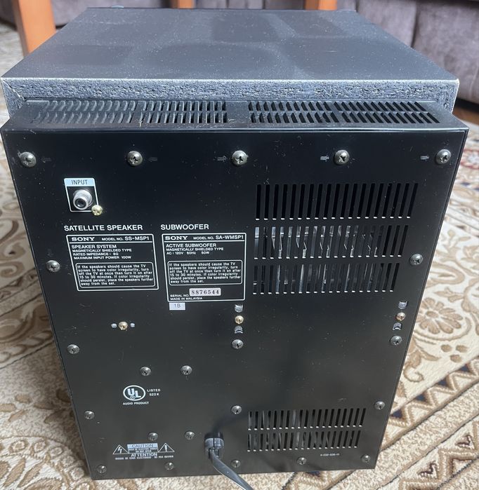 Продам усилитель и субвуфер Sony