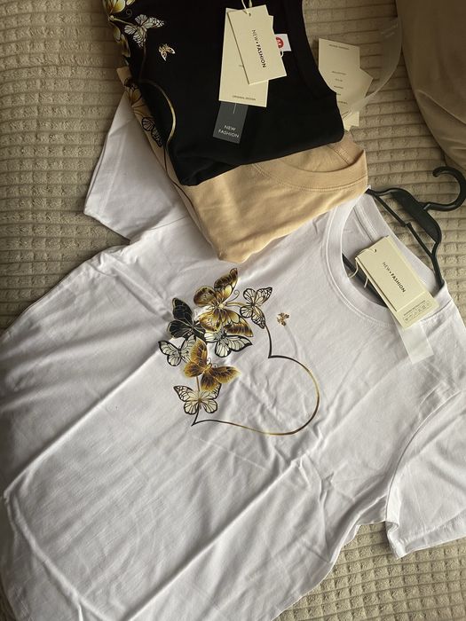 Дамска тениска със сърце