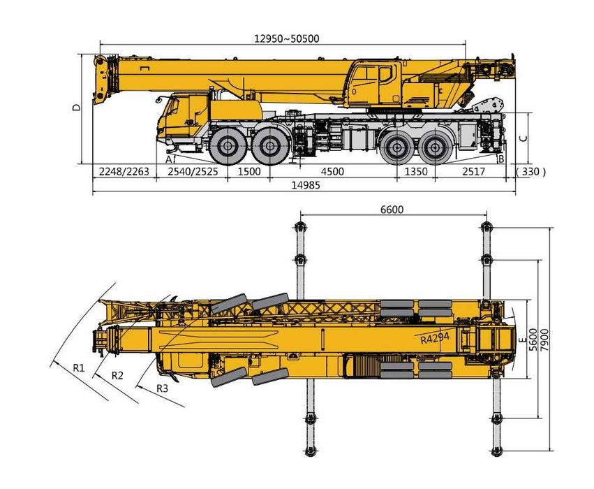 Янги автокран XCMG 100 тонна заводдан