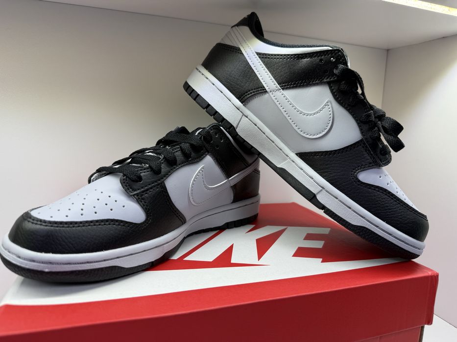 Nike dunk low gs black wolf grey ORIGINALI