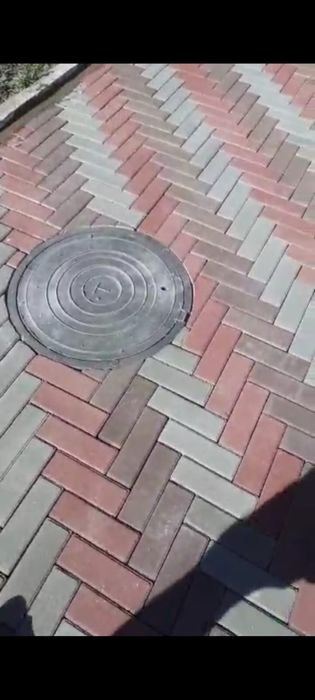 Укладка брусчатки