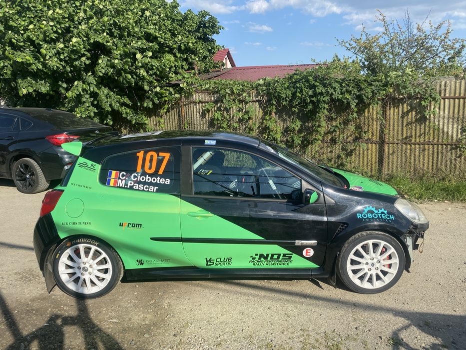 Clio 3 rs rally , vtm, circuit 197 cai renault sport