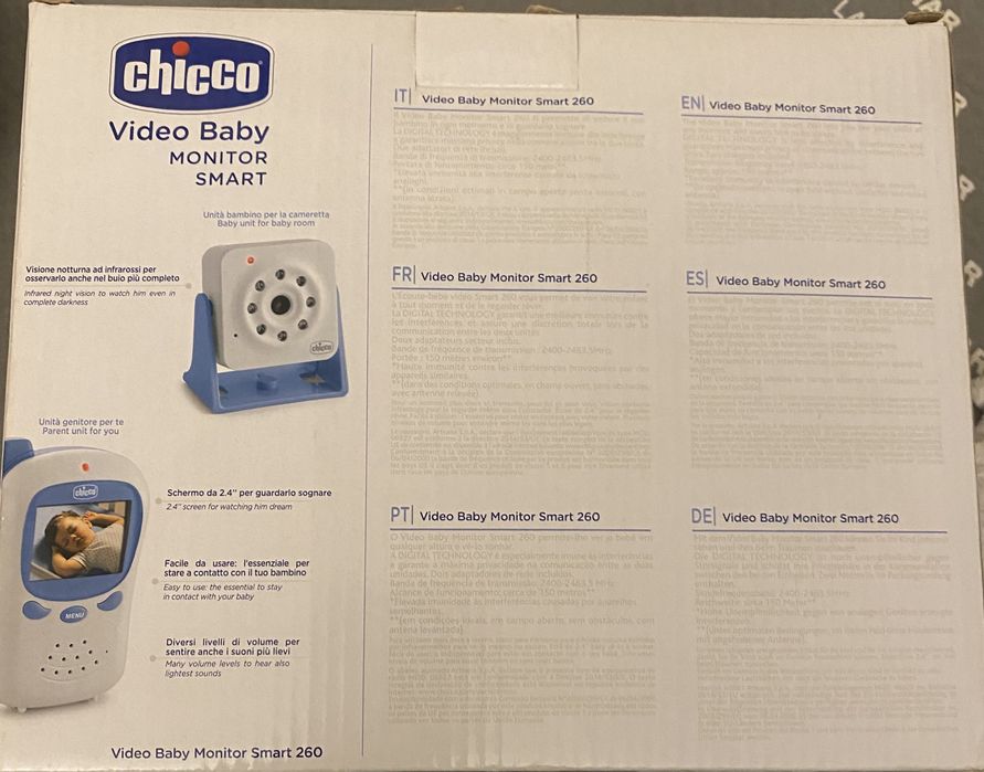 Продам видео няню Chicco Basic smart 260
