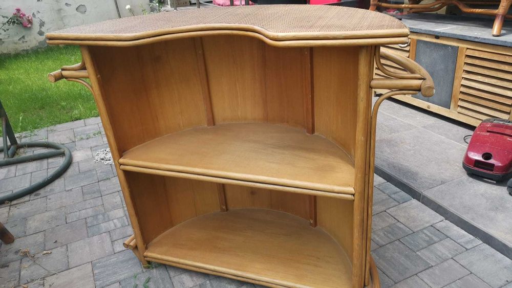 scaun dining ratan bambus lemn masiv terasa gradina