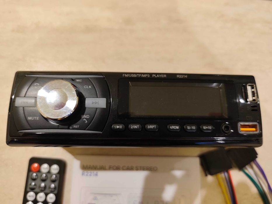 Радио mp3 плейър, R2214 WITH USB + Bluetooth,2 USB,AUX,FM/AM/CardSD