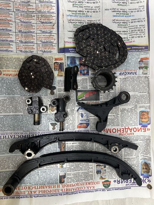 ГРМ цепь на Тойота Прадо 120 2,7 л