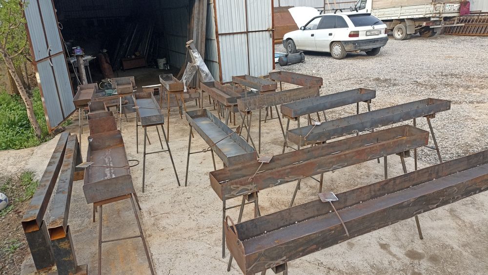 Мангал кез келген размері бар