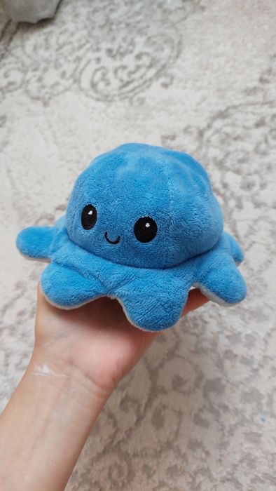 Осьминог игрушка мягкая