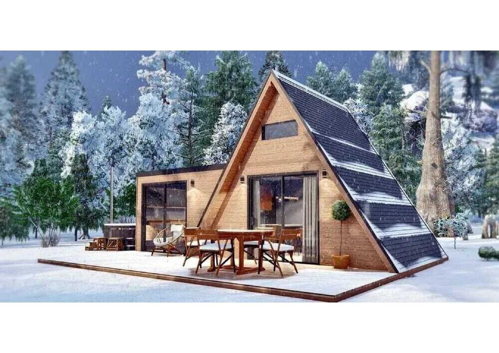 Къща,Бунгало,Бунгала,Сглобяеми къщи,Преместваеми,Модулни,Жилищни-35м²