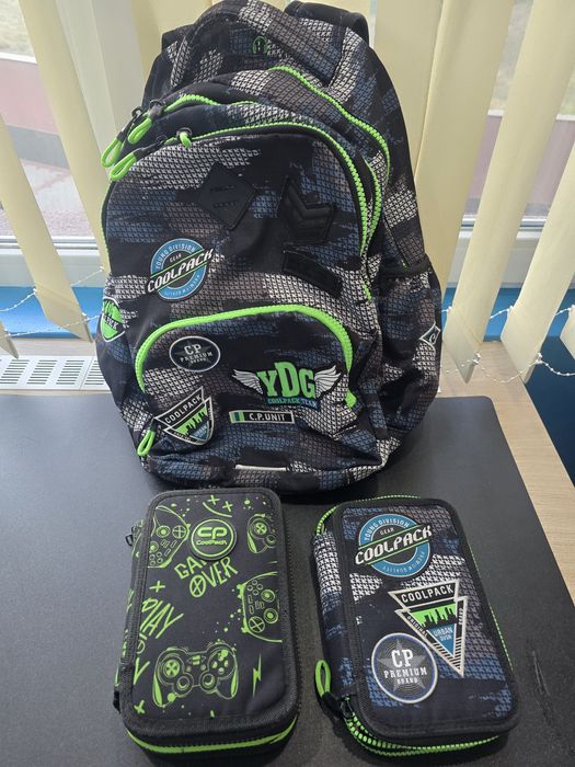 1 лота ученически раници и несесери coolpack