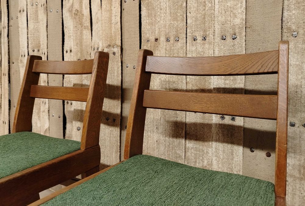 Scaune vechi CASALA, Germany, din lemn masiv de stejar/ Scaune living