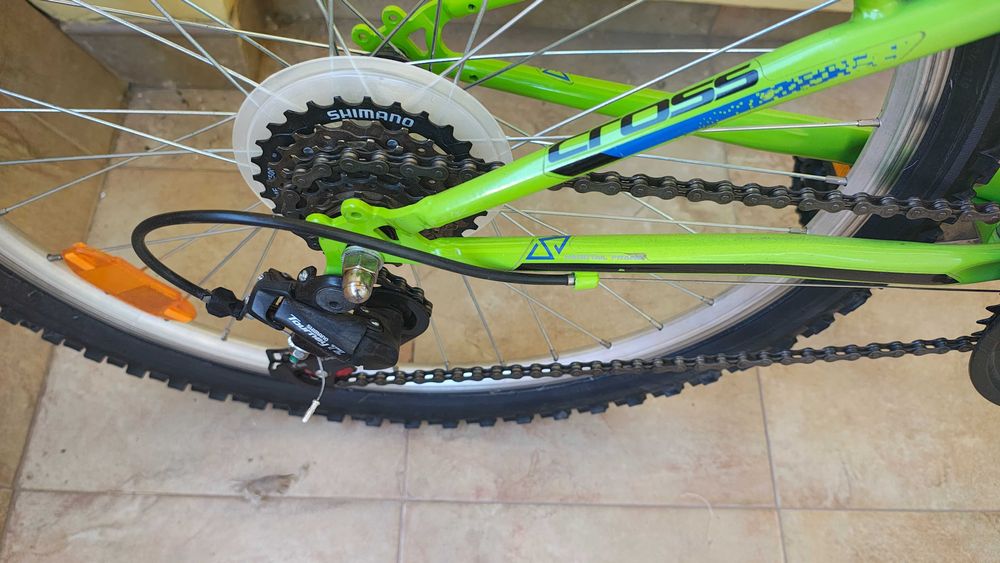 Велосипед Cross, 24' Shimano, в много добро състояние