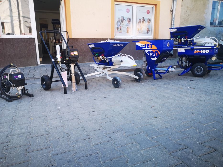 Masina de glet, pompa de glet, Minijet 120, plata in rate