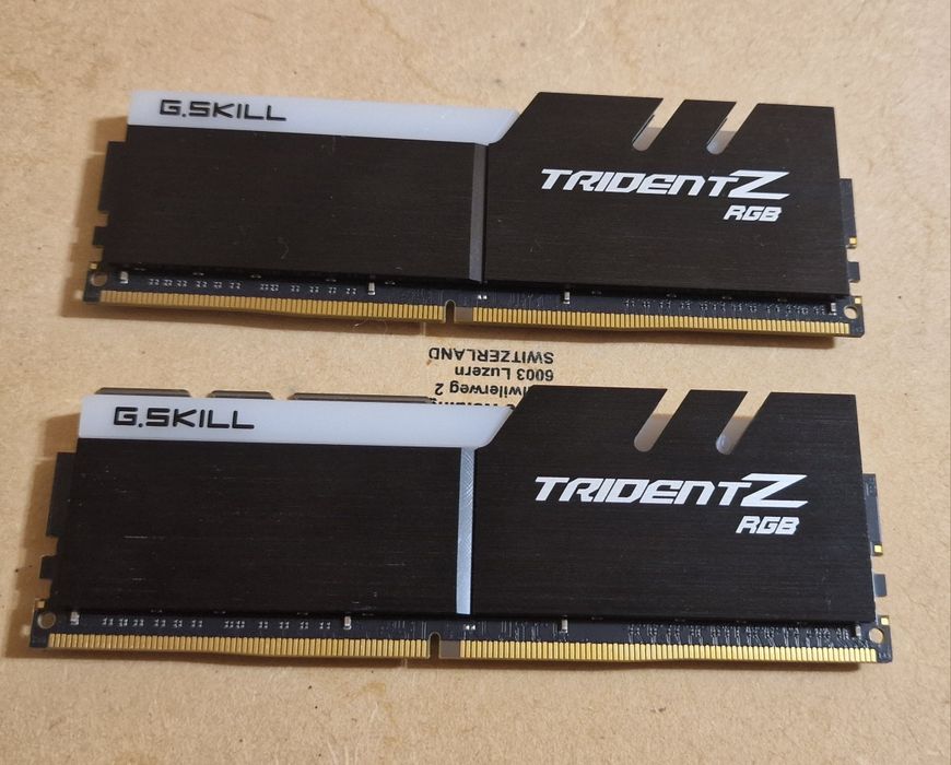 G.skill tridentZ 2x16 gb ddr 4