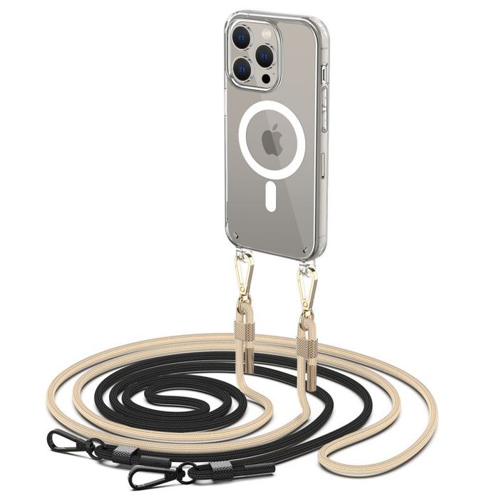 Прозрачен Magsafe калъф TECH-PROTECTс връзка за iPhone 15 Pro/Pro Max